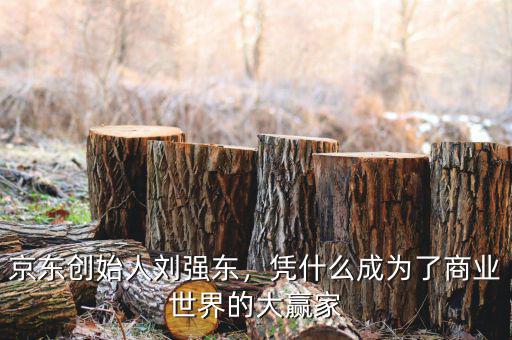 京東創(chuàng)始人劉強(qiáng)東，憑什么成為了商業(yè)世界的大贏家