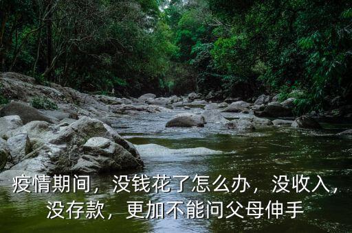 疫情期間，沒錢花了怎么辦，沒收入，沒存款，更加不能問父母伸手