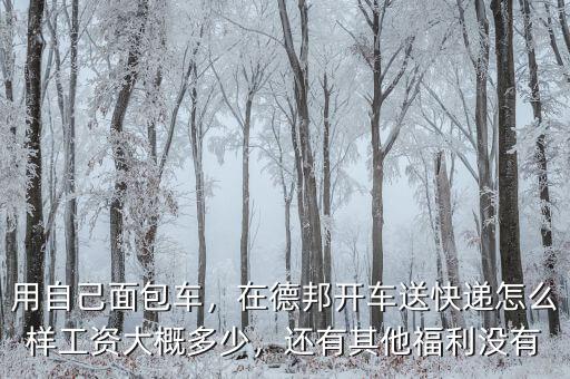 用自己面包車(chē)，在德邦開(kāi)車(chē)送快遞怎么樣工資大概多少，還有其他福利沒(méi)有