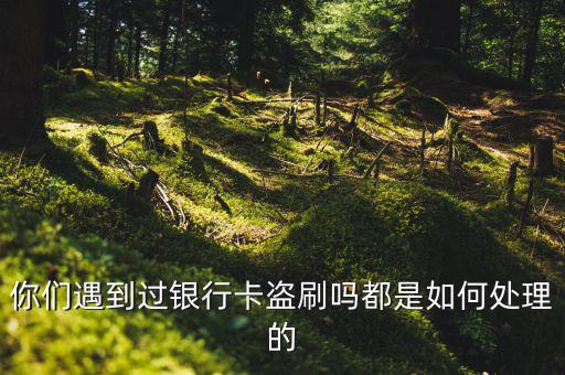銀行卡怎么盜刷,盜刷銀行卡是怎么實(shí)現(xiàn)的