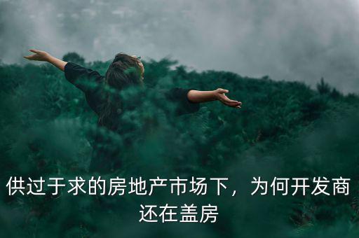 市場(chǎng)供過于求怎么辦,供過于求的房地產(chǎn)市場(chǎng)下