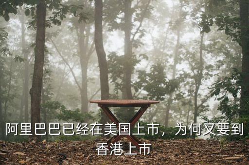 阿里巴巴已經(jīng)在美國上市，為何又要到香港上市