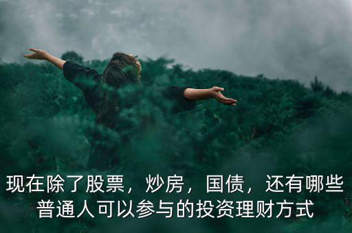 現(xiàn)在除了股票，炒房，國債，還有哪些普通人可以參與的投資理財方式