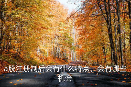 a股注冊制后會有什么特點(diǎn)，會有哪些機(jī)會