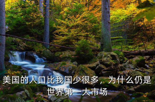 美國(guó)的人口比我國(guó)少很多，為什么仍是世界第一大市場(chǎng)