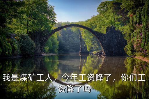 我是煤礦工人，今年工資降了，你們工資降了嗎