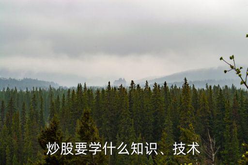 初學炒股應該先學什么,股票第一步應該學什么