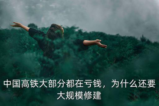 中國高鐵大部分都在虧錢，為什么還要大規(guī)模修建