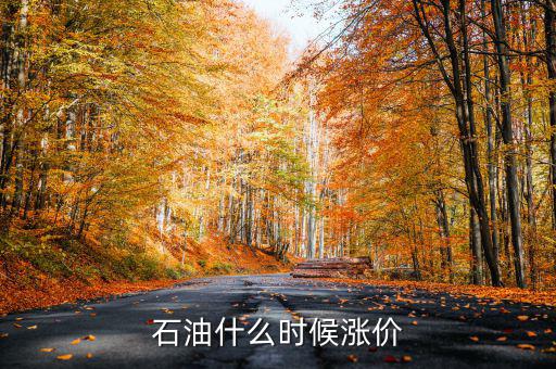 石油什么時(shí)候漲價(jià)