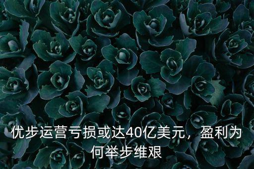 優(yōu)步運(yùn)營虧損或達(dá)40億美元，盈利為何舉步維艱