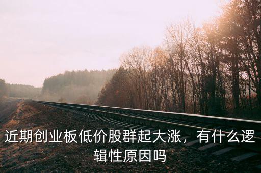 近期創(chuàng)業(yè)板低價(jià)股群起大漲，有什么邏輯性原因嗎