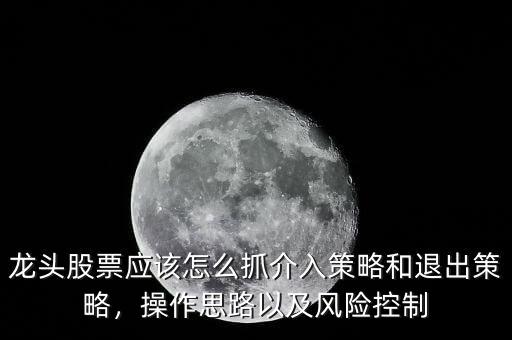 龍頭股票應(yīng)該怎么抓介入策略和退出策略，操作思路以及風(fēng)險(xiǎn)控制