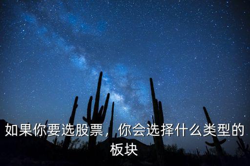 如果你要選股票，你會(huì)選擇什么類型的板塊