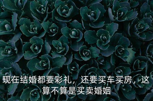 多少彩禮算買(mǎi)賣(mài)婚姻,高價(jià)彩禮是不是等于買(mǎi)賣(mài)婚姻