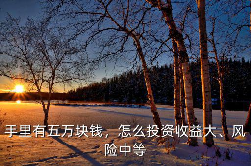 有5萬(wàn)元怎么分散投資,有五萬(wàn)元閑錢(qián)