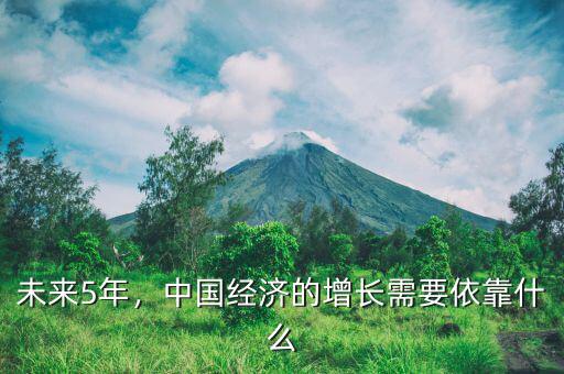 未來5年，中國經(jīng)濟(jì)的增長需要依靠什么