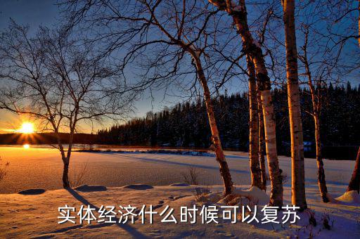 船舶經(jīng)濟(jì)什么時(shí)候復(fù)蘇,實(shí)體經(jīng)濟(jì)什么時(shí)候可以復(fù)蘇