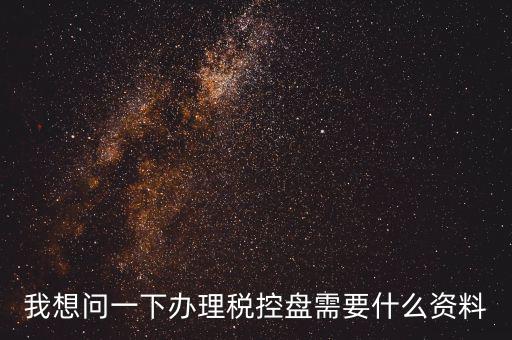 買稅控盤需要帶什么資料，增值稅小規(guī)模納稅人購買稅控盤在附列資料中需要填寫嗎