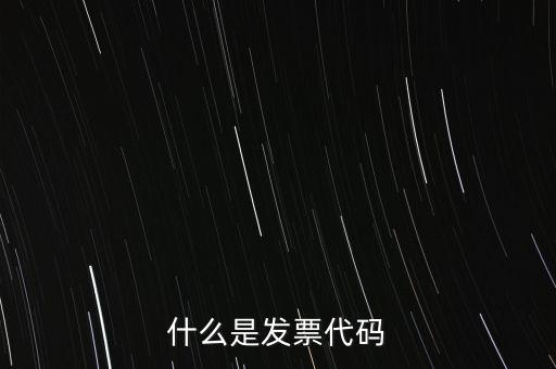 普通發(fā)票代碼是什么，什么是發(fā)票代碼什么是發(fā)票號碼