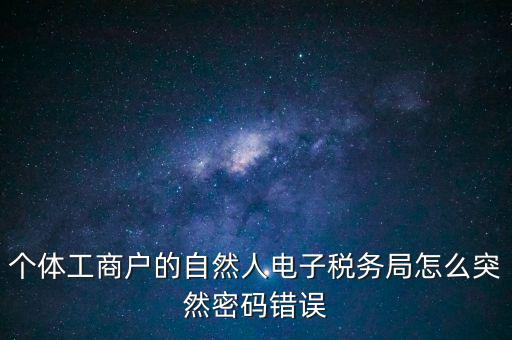 稅務(wù)密碼不對什么原因，為什么稅務(wù)網(wǎng)剛改自然人密碼登陸一直顯示密碼錯(cuò)誤