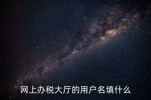 網(wǎng)上辦稅廳指的帳號(hào)是什么，電子稅務(wù)局賬號(hào)是什么