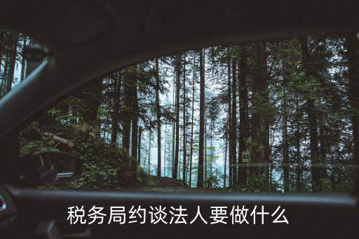稅務(wù)異常約談法定代表干什么，稅務(wù)局約談法人要做什么
