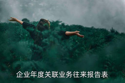 企業(yè)年度關(guān)聯(lián)報告表是什么意思，企業(yè)年度關(guān)聯(lián)業(yè)務(wù)往來報告表