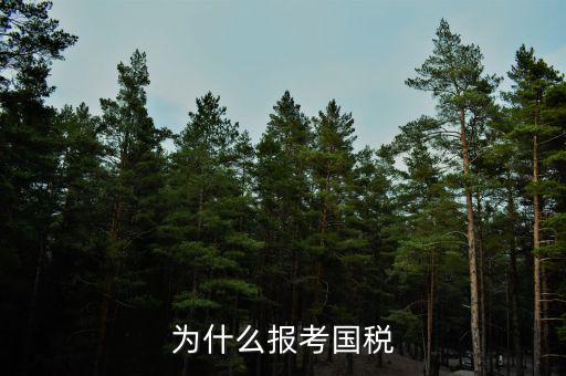 你為什么報(bào)考國稅局，為什么報(bào)考國稅
