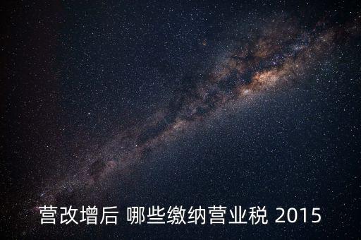2015互聯(lián)網(wǎng)行業(yè)交什么稅，做互聯(lián)網(wǎng)服務(wù)行業(yè)要交多少稅