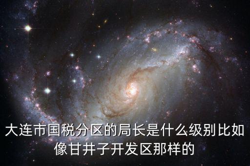 大連國稅局長什么級別，大連市國稅分區(qū)的局長是什么級別比如像甘井子開發(fā)區(qū)那樣的