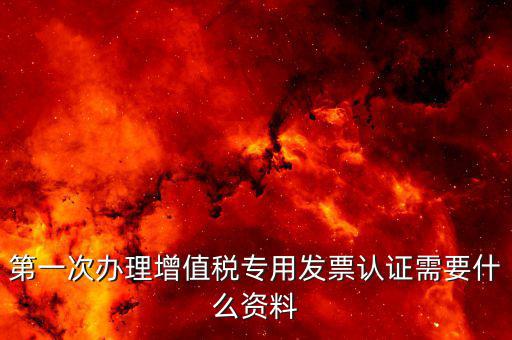 發(fā)票認(rèn)證要帶什么，第一次辦理增值稅專用發(fā)票認(rèn)證需要什么資料