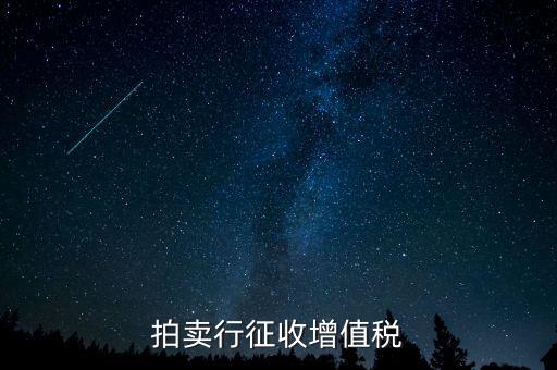 拍賣免稅貨物指什么，拍賣行征收增值稅