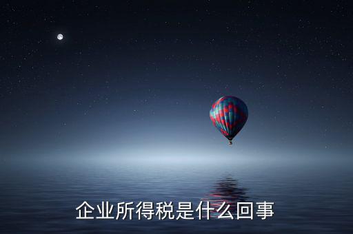 什么叫創(chuàng)業(yè)投資企業(yè)所得稅，企業(yè)所得稅是什么回事