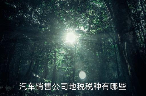 銷售汽車?yán)U納什么稅，一般納稅人公司銷售使用過(guò)的汽車要交哪些稅
