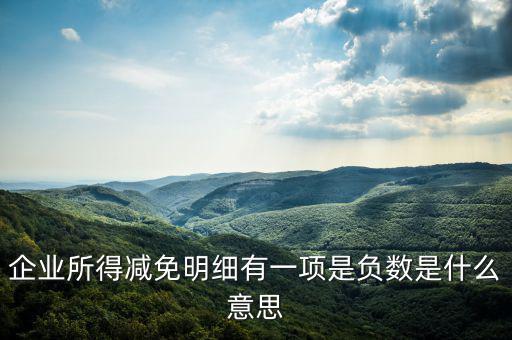 所得減免是什么意思，征前減免個(gè)人所得稅什么意思