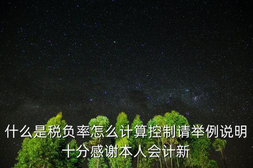什么叫稅務(wù)控制計算法，企業(yè)所得稅如何控制
