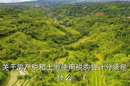 房產(chǎn)稅和土地使用稅計入什么科目，房產(chǎn)稅和土地稅應該用哪個科目核算