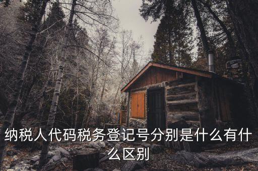 關(guān)注成都稅務(wù)號(hào)是什么意思，納稅人代碼稅務(wù)登記號(hào)分別是什么有什么區(qū)別