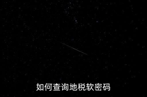 怎樣查地稅密碼是什么意思，地稅計算機代碼密碼是什么