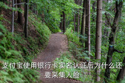 支付寶使用銀行卡實名認證后為什么還要采集人臉