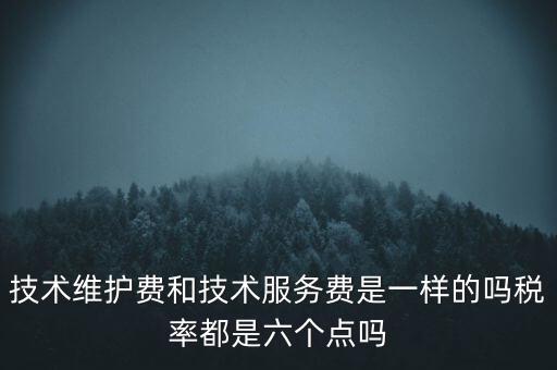 技術(shù)維戶費(fèi)交什么稅，維修費(fèi)交什么稅