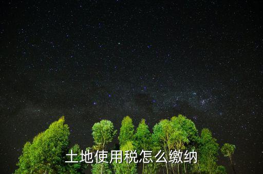 交土地使用稅需要什么，獲得土地使用權需要交什么稅