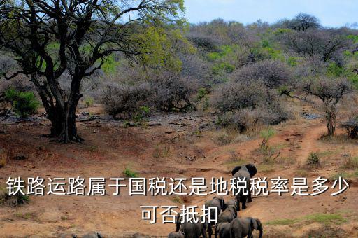 鐵路運(yùn)路屬于國(guó)稅還是地稅稅率是多少可否抵扣