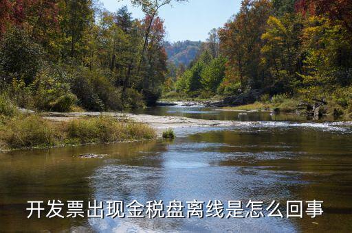 發(fā)票離線金額是什么意思，開發(fā)票出現(xiàn)金稅盤離線是怎么回事