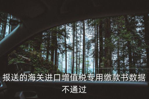 海關(guān)繳款書異常申請要什么資料，海關(guān)專用繳款書待比對需要準備什么資料