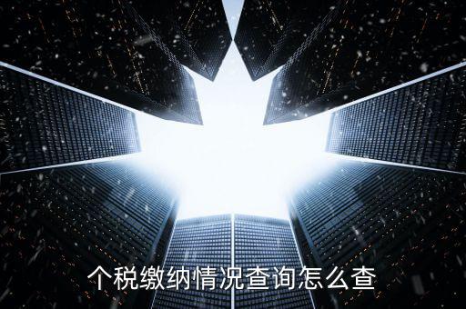 如何查詢個(gè)稅申報(bào)情況，個(gè)稅繳納情況查詢?cè)趺床?/></a></span><span id=