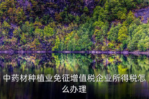 代開(kāi)的免稅中藥材如何抵扣，中藥材進(jìn)項(xiàng)抵扣