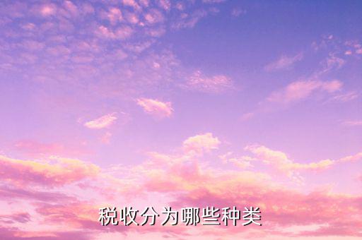 如何對(duì)稅收進(jìn)行分類，我國(guó)的稅收分類方式主要有哪些