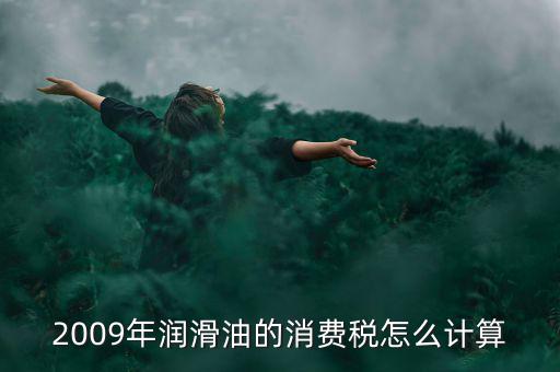 汽油消費(fèi)稅如何計(jì)算公式，2009年潤滑油的消費(fèi)稅怎么計(jì)算