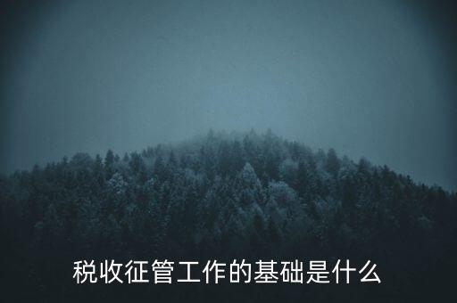 國稅如何夯實(shí)征管基礎(chǔ)，稅收征管工作的基礎(chǔ)是什么